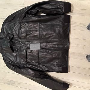 Brand New Andrew Marc Leather jacket